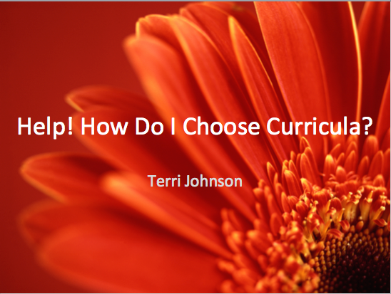 Choose Curricula