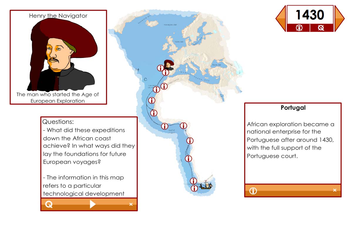 TimeMap - European Explorers